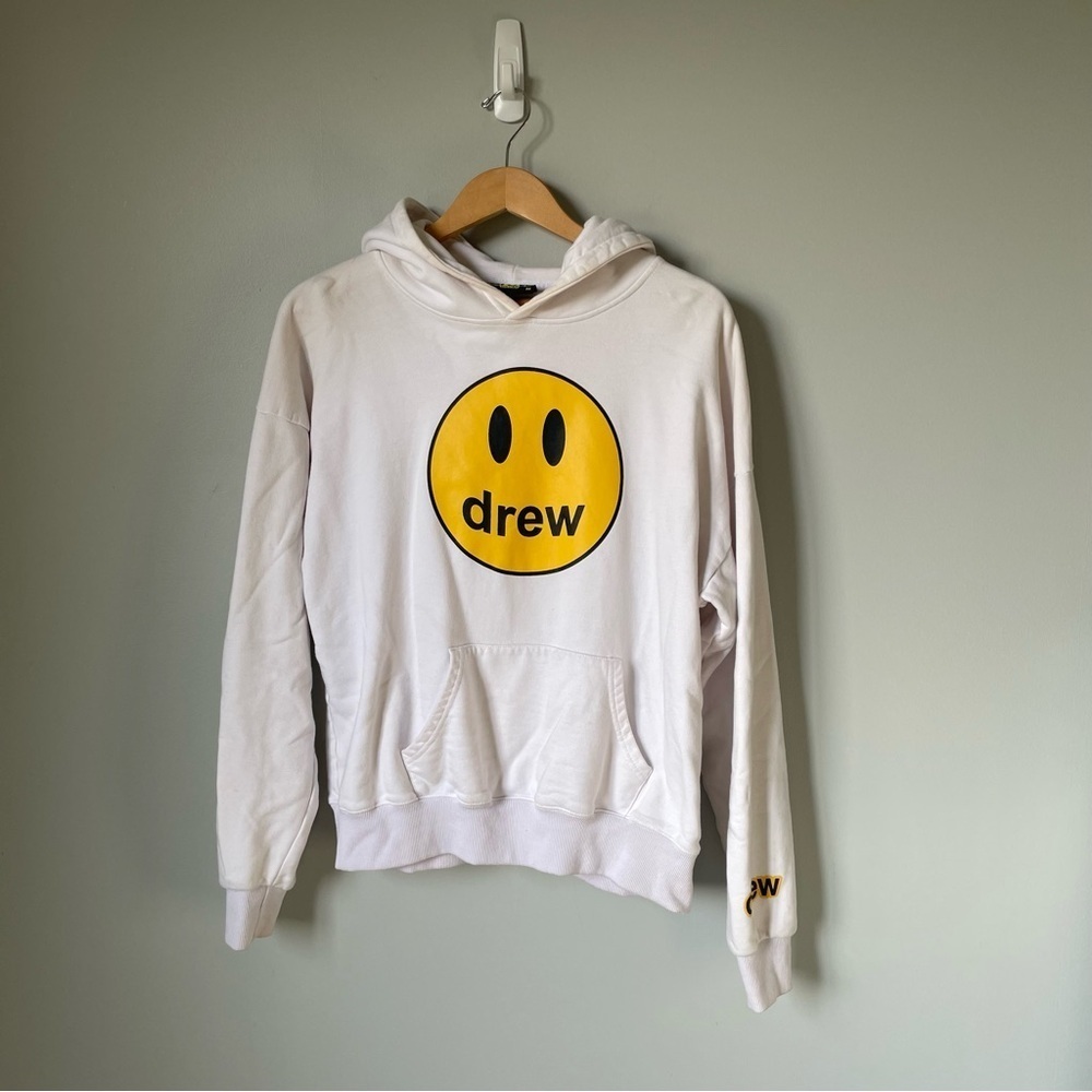 Drew House Mascot White Hoodie Size Medium